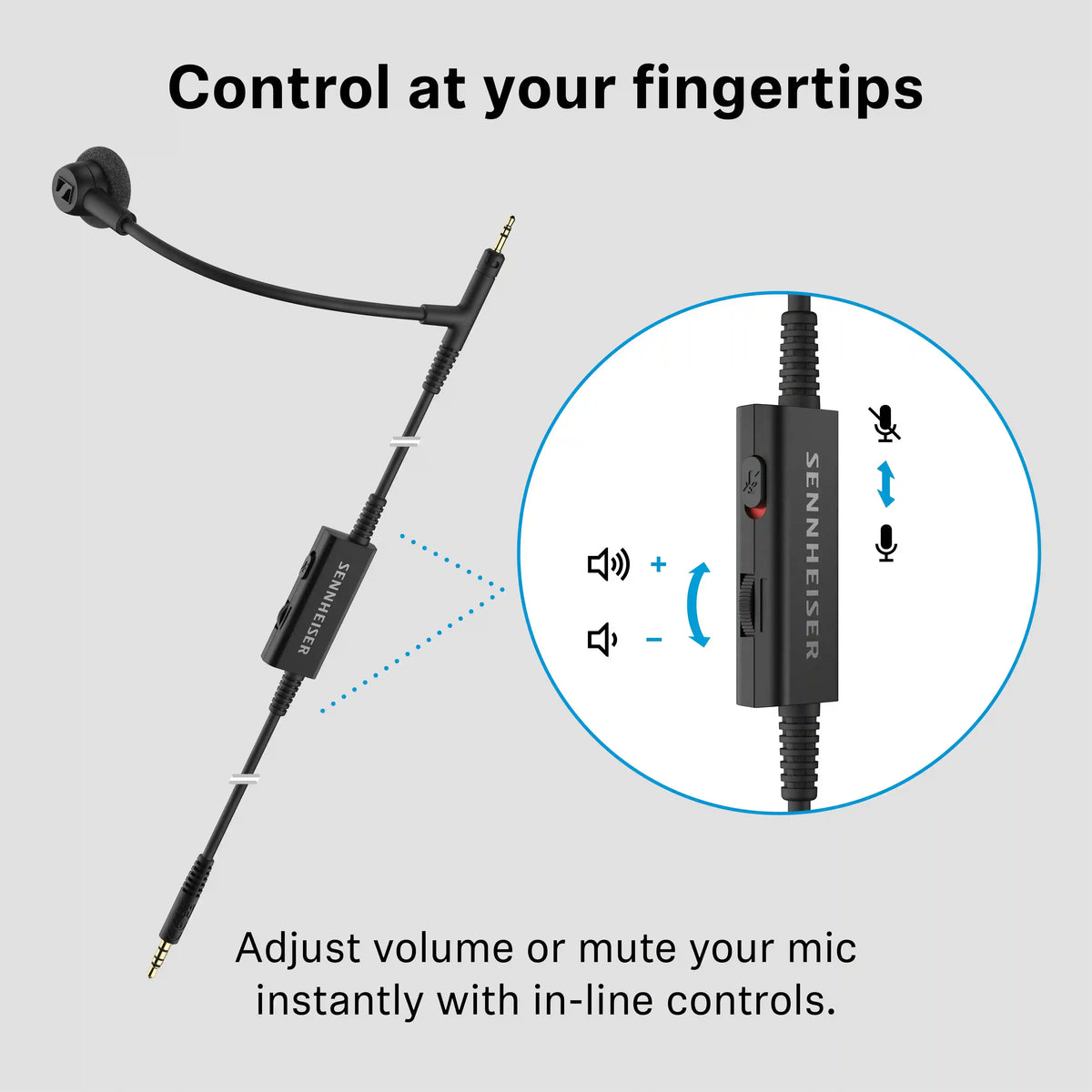 HD 500 Series Boom Arm Microphone