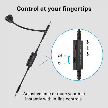 HD 505 and Boom Arm Microphone Set
