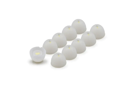 Eartips White Silicone (10pcs) for Set 840