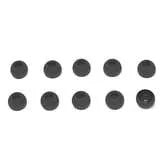 Large Eartips for CX Series, IE 60/80, MM 30/50/70/80 (Black) (5 pairs)